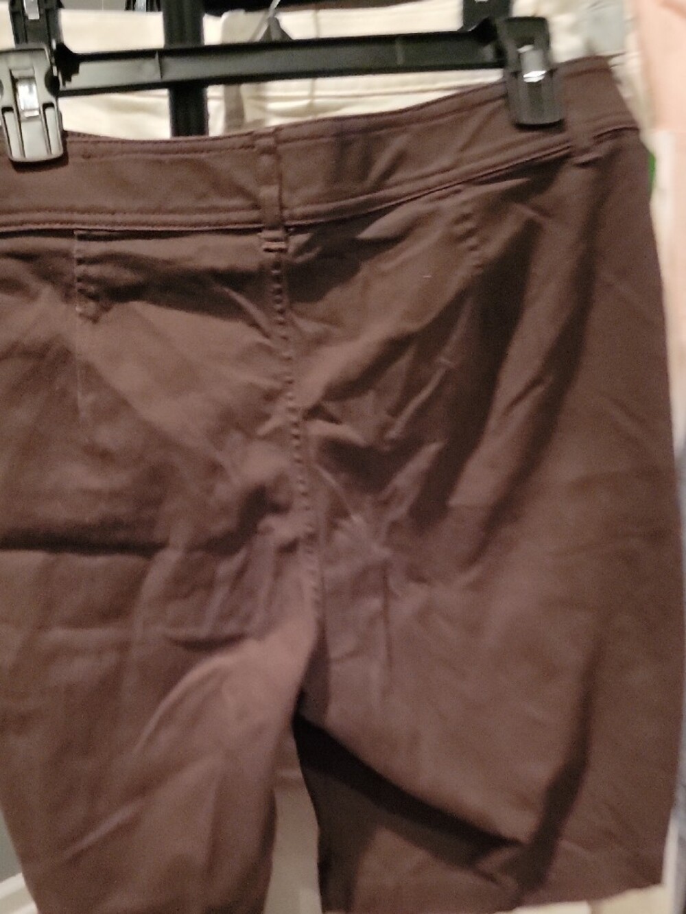 St. John's Bay Brown Casual Shorts 14 - Picture 2 of 5